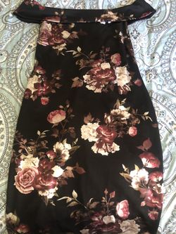 Formal floral dress