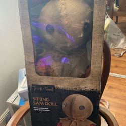 Sitting Sam Doll