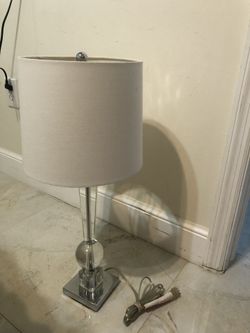Lucite Table Lamp