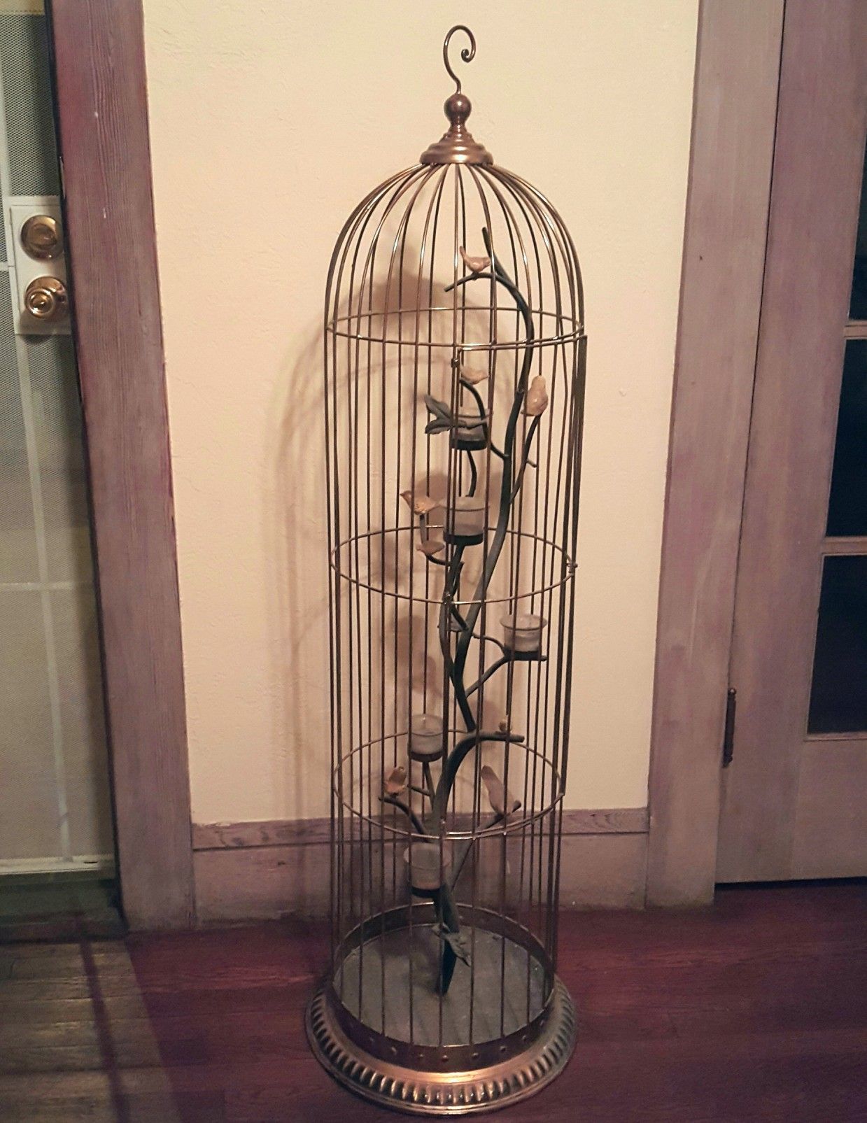 Candle holder Bird cage