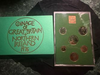 1975 Coinage of Great Britain & Northern Ireland Proof Set