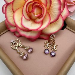 Gold Plated 14k Earring 