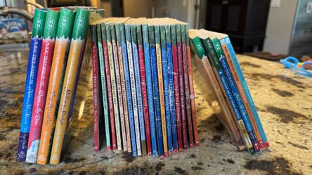 28 Magic treehouse books