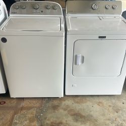 Washer and Gas Dryer