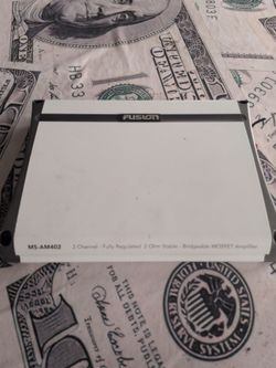 Fusion Marine Amplifier
