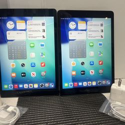 Lot of 2 Apple iPad 8th Gen 32GB WiFi+Cellular UNLOCKED 10.2” iPad—Space Gray iOS 26 complete