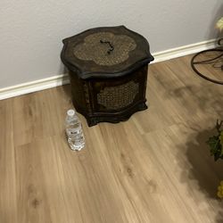 wood box storage antique box