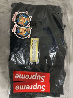 Supreme Bling Logo Hooded Sweatshirt