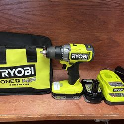 Ryobi Drill Brushless Set