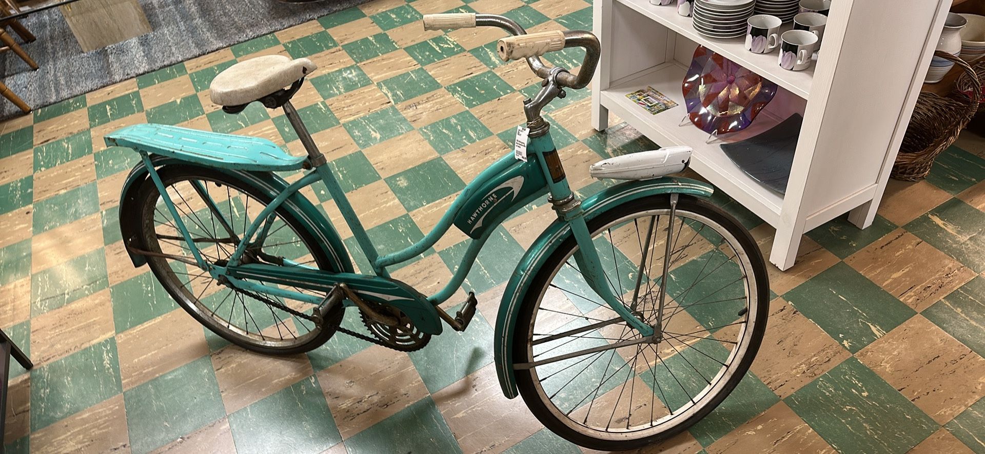 1950s Montgomery Ward Hawthorne Bike w/ Fenders