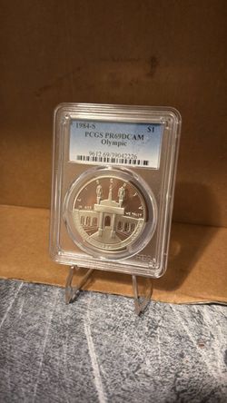 1984-S Olympic Silver Dollar PCGS PR69DCAM
