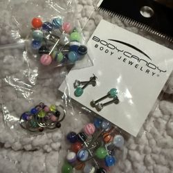 Assorted Body Jewelry 