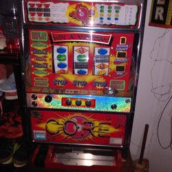 Slot Machine Works Cabinet Needs Little Work