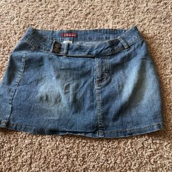Jean Skirt 