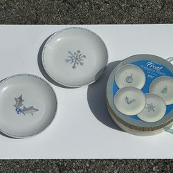 Frost Porcelain Plates