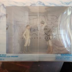 STARWARS BLACK SERIES SPECIAL EDITION HAN AND LEIA 