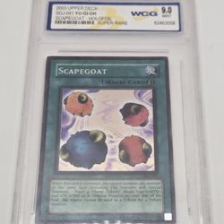Scapegoat Wgc 9 Graded Card
