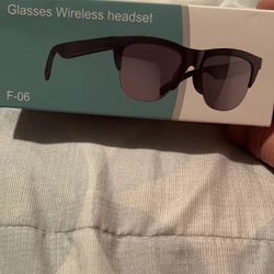 Wireless BT Smart Glasses Headphones