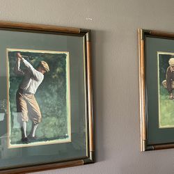 Golf Prints - Glen Green Artist