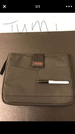 TUMI iPad or small computer pouch