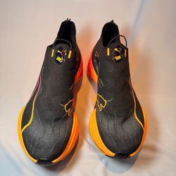 PUMA Fast-RB Nitro Elite FF Men’s Size 10 Black Sunset Glow 310031-01