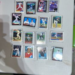 One Hundred Baseball Trading Cards