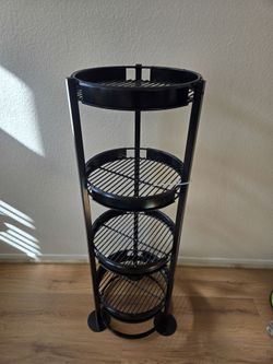 4-tier circle 🔵 shelf new