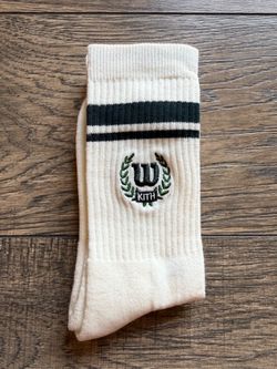 Wilson x Kith Tennis socks.