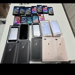 x16 iPhone SE 2020 2023 iPhone 7 5S 5C 8 plus LOT wholesale mixed