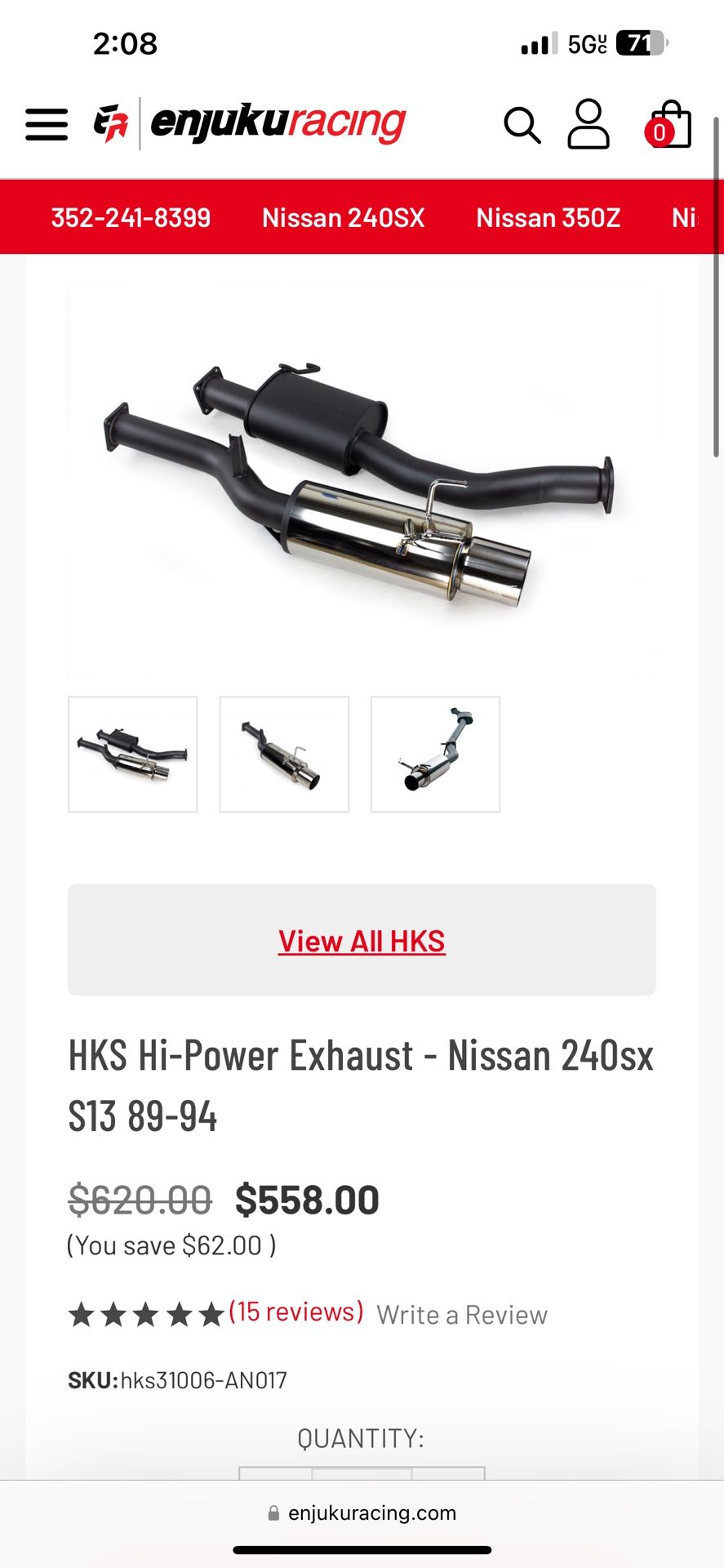 HKS Hi Power Exhaust