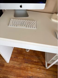Desk n mail box stand with chair