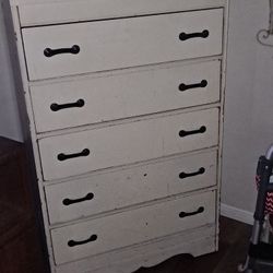 Antique Five drawer Dresser