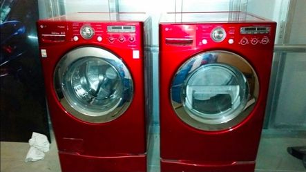 LG gas washer dryer