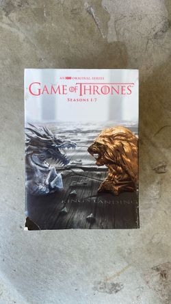 Game of Thrones DVD set season one through seven complete