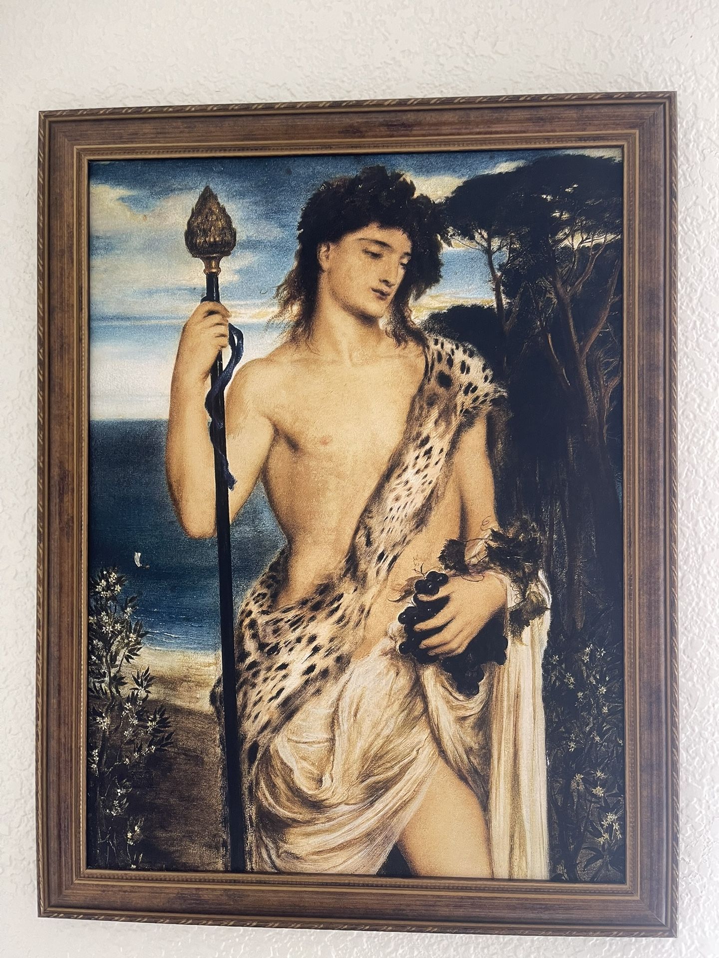 Dionysus (Bacchus) Painting 