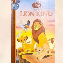 New Disney Lion King Hardcover Book