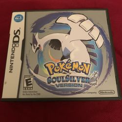Pokémon SoulSilver Version - Nintendo DS (2010), GAME CASE & MANUAL