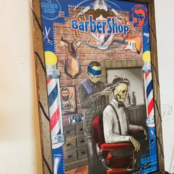 Decorative Barbershop Frame 