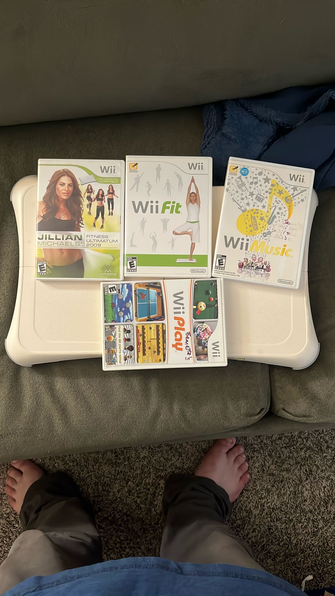 Wii Fit And Wii Games For Sale