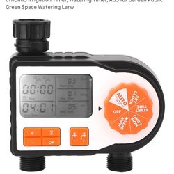 CHICIRIS Irrigation Timer, Watering Timer, ABS for Garden Public Green Space Watering Larw 