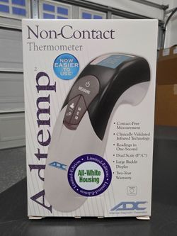 ADC Adtemp Model 429 Non-Contact Infrared Thermometer White Housing Limited