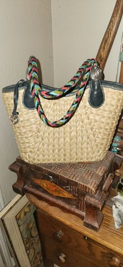 Wicker Weave Brighton Handbag