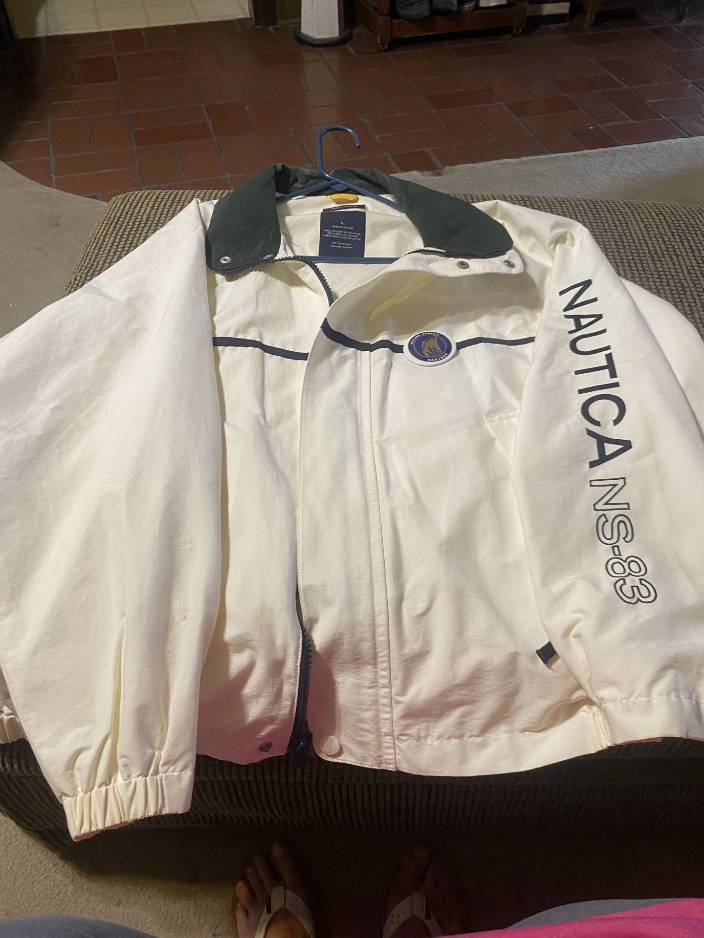 Vintage Nautical NS-83 Sailing Windbreaker Jacket Size L