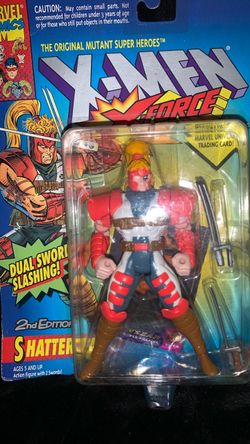 X-Men X-Force Shatterstar Action Figure 2nd Edition