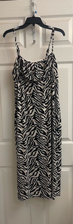 Brand new Ladies zebra print maxi dress size 2X
