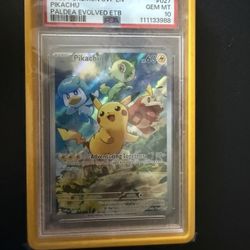 Pikachu Paldea Evolved 