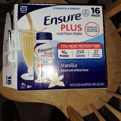 $15--ENSURE PLUS 15 PACK-VANILLA