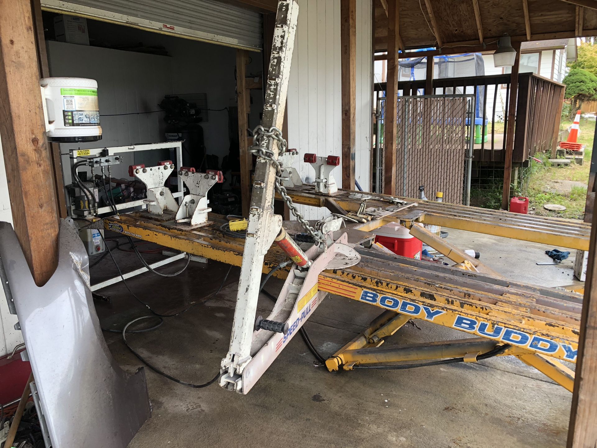 Speed pull body buddy XL frame machine body shop machine for Sale in