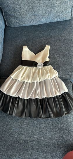 Black and White Dress