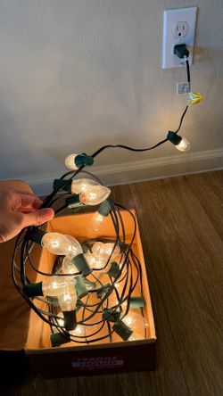 Outdoor Patio String Lights